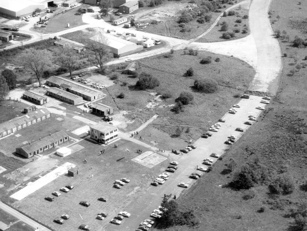 Yorkshire Air Museum Marks 40th Anniversary with Special Flying Display and Celebration 11 000 01 1986 Aerial shot of site smaller