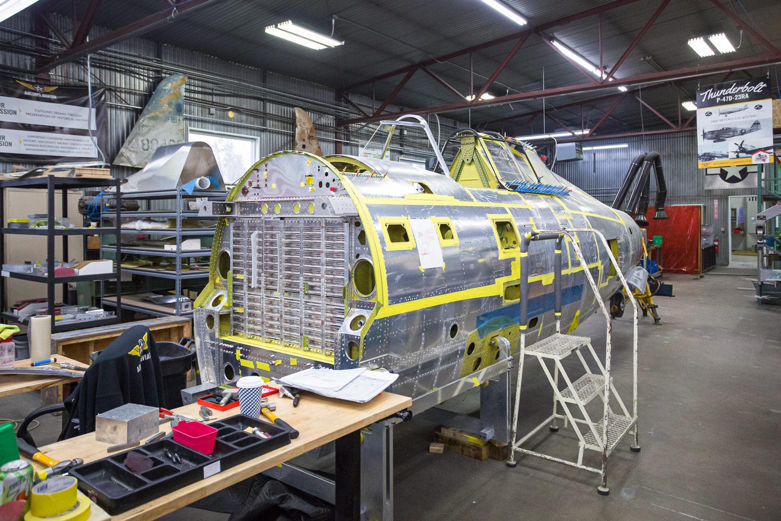 Dakota Territory Air Museum’s P-47 Update – May, 2019 10 01 p47d avg 2019.04.29a p1