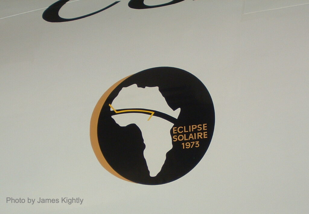 Eclipse Chasing Concorde 1973 12 01JKightly ConcordeLeBourget0064mw