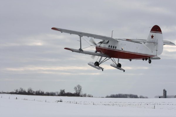 Arctic P-38 Lightning Recovery Set for this Summer! 11 The retractable ski-equipped Antonov AN-2 which will be hauling the team's supplies and equipment to the ice cap. McBride's team needs a couple of willing hands to help with the aircraft's annual ASAP. (photo via Ken McBride)