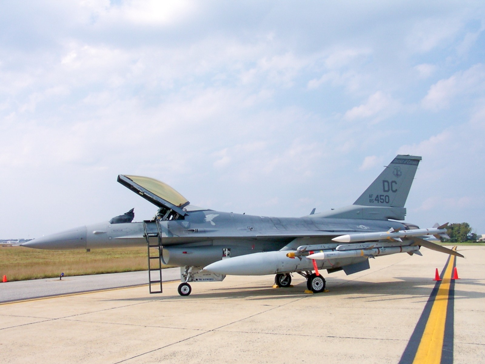 Darkest of Days - The 113th Wing on 9/11 23 08 CA F 16C 85 450 September 2001 edited USAF