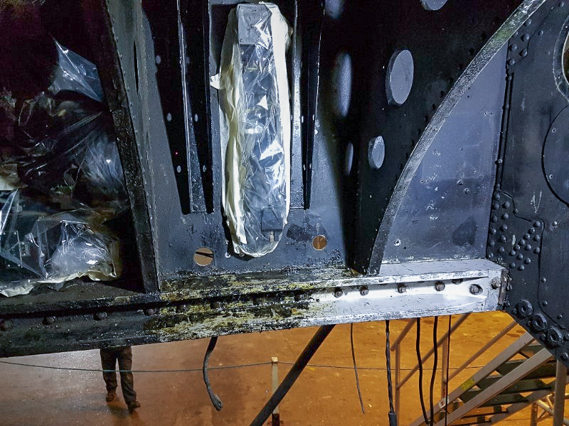 Lancaster NX611 ‘Just Jane’ – December 2017 Restoration Update 11 0933b6e7 a9ec 47ca 8206 9b378e38fafe