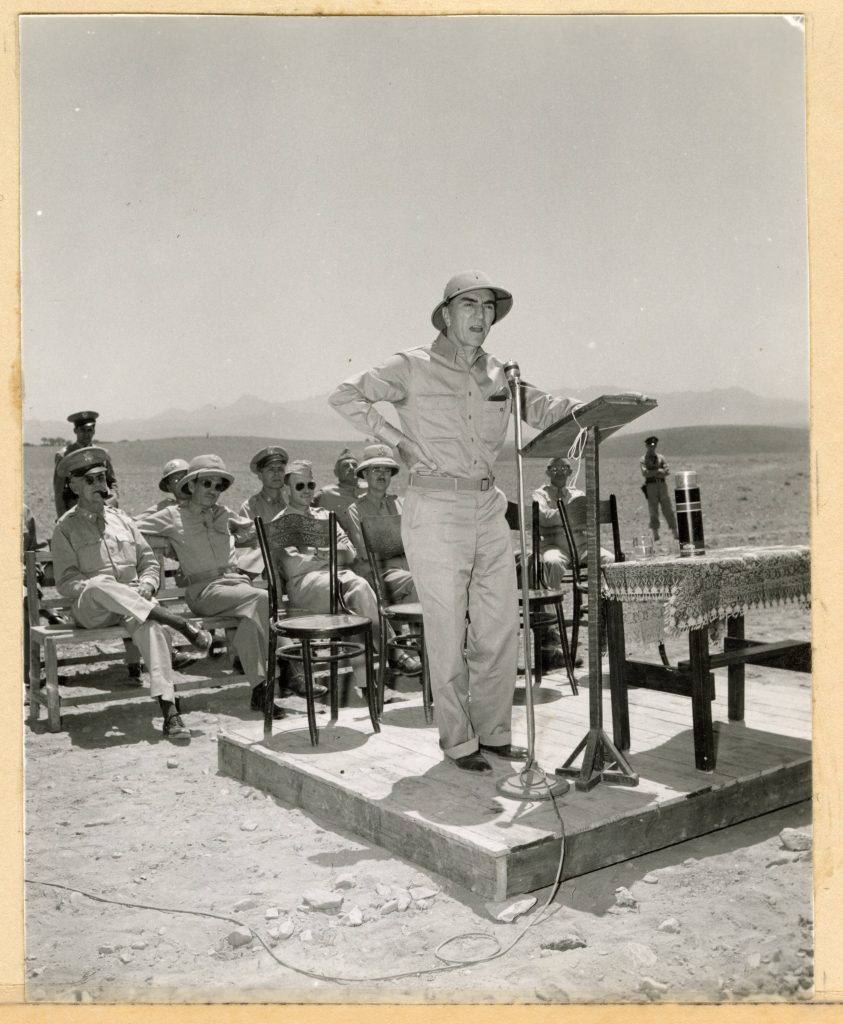 From the Racetrack to the Clouds: The 26 Victories of Captain Edward Rickenbacker 12 098 Eddie Rickenbacker speaking USACE p15141coll5 9426