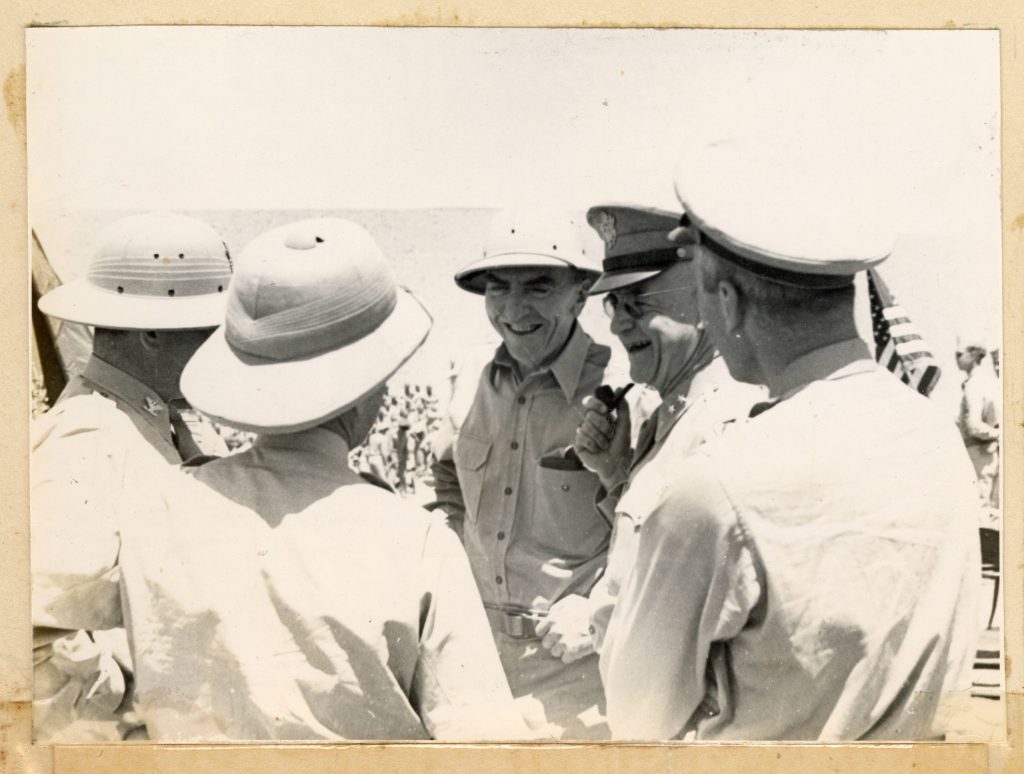From the Racetrack to the Clouds: The 26 Victories of Captain Edward Rickenbacker 13 099 Rickenbacker with officers USACE p15141coll5 9527