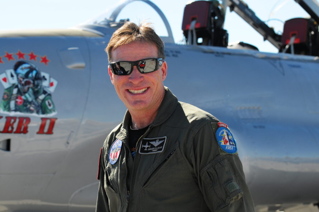 Gregory "WIRED" Colyer And His T-33 Ace Makers 21 Colyer Hero Shot (credit Bernard Zee)