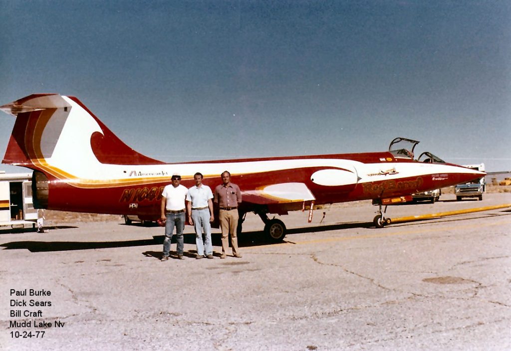 The Fastest Warbird: Darryl Greenamyer and the RB-104 "Red Baron" 14 1 Paul Burke Dick Sears Bill Craft w RB 104 Paul J Burke 1