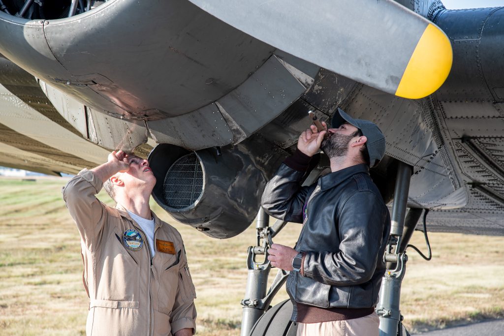 Reaching Across Generations: C-47 'Placid Lassie' Carries Jumpers Again 12 1 SSC 3734 2