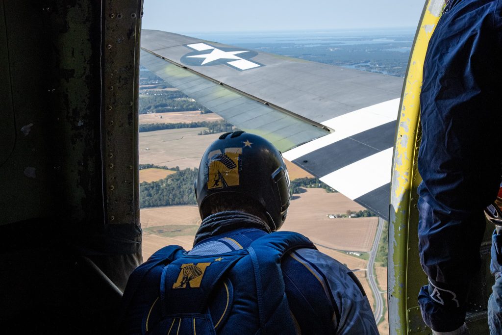 Reaching Across Generations: C-47 'Placid Lassie' Carries Jumpers Again 17 1 SSC 3763 VANedit