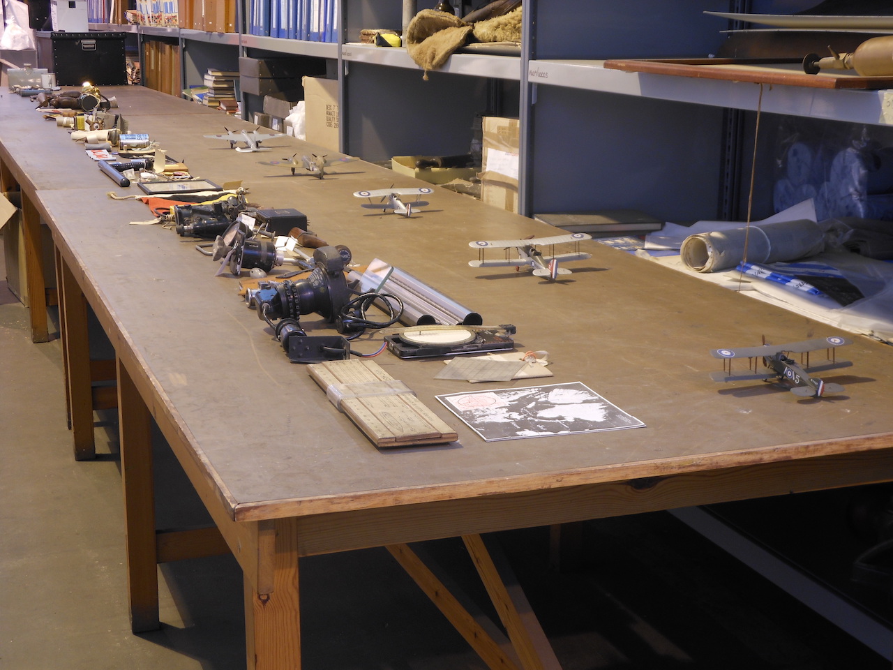 RAF Centenary Exhibition: Behind the scenes 12 100 OOBJECTS FOR 100 YEARS OF THE RAF copy