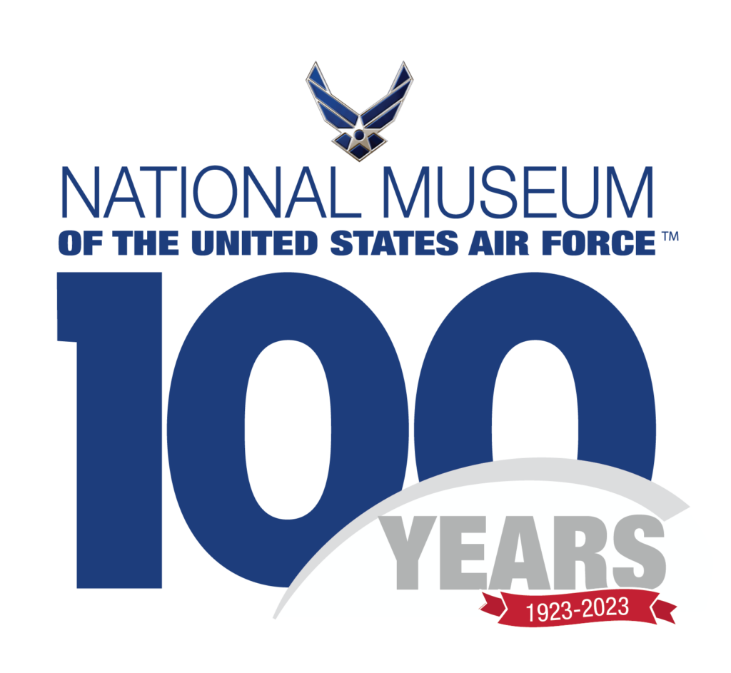 National Museum of the USAF Celebrates Its 100th Anniversary in 2023 10 100 year logo NMUSAF 4C