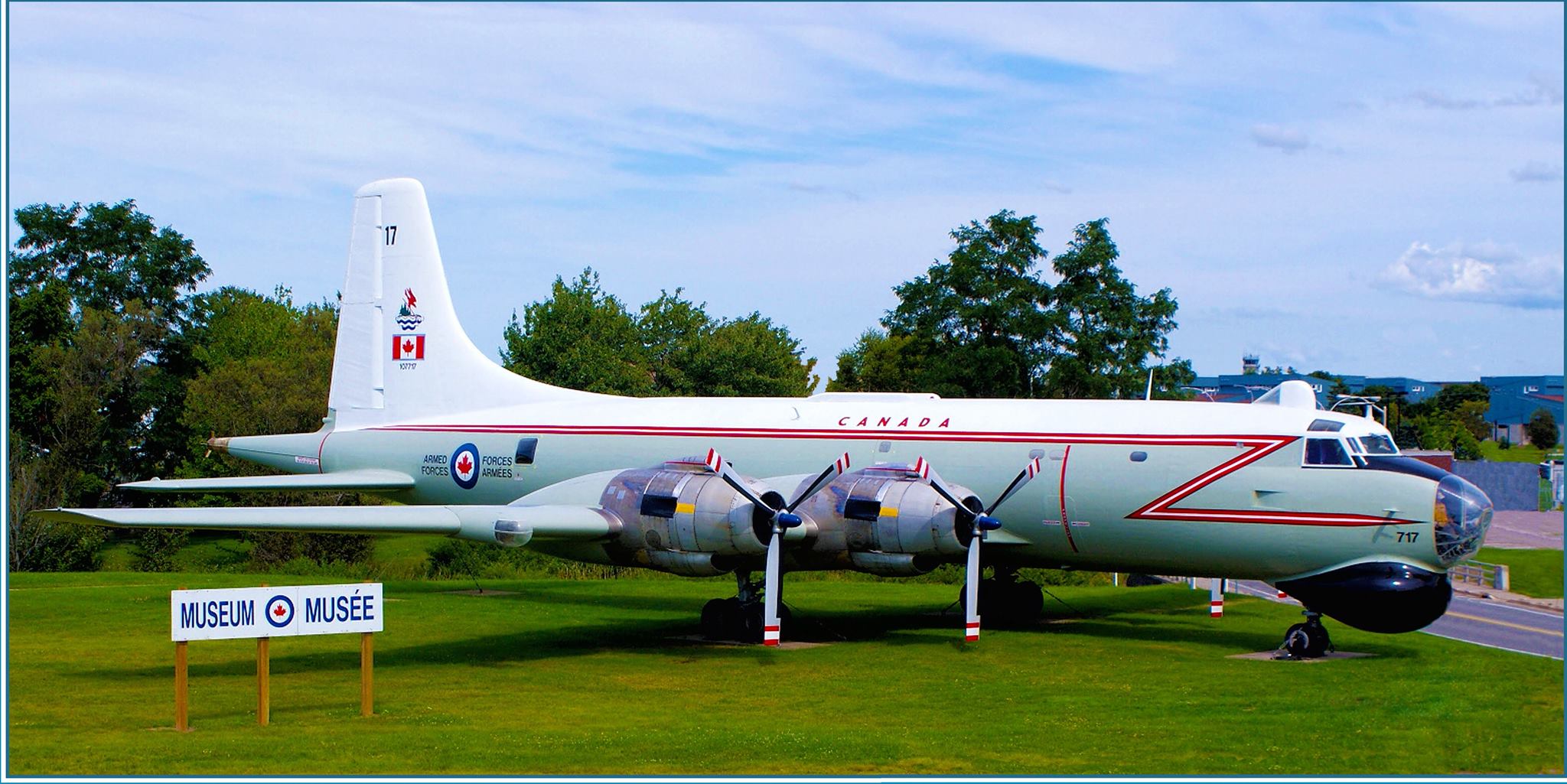 Greenwood Military Aviation Museum - An Undiscovered Gem 17 The museum's rare Canadair Argus, derived from the Bristol Britania, was a world-clasee anti-submarine and maritime patrol aircraft in its day.