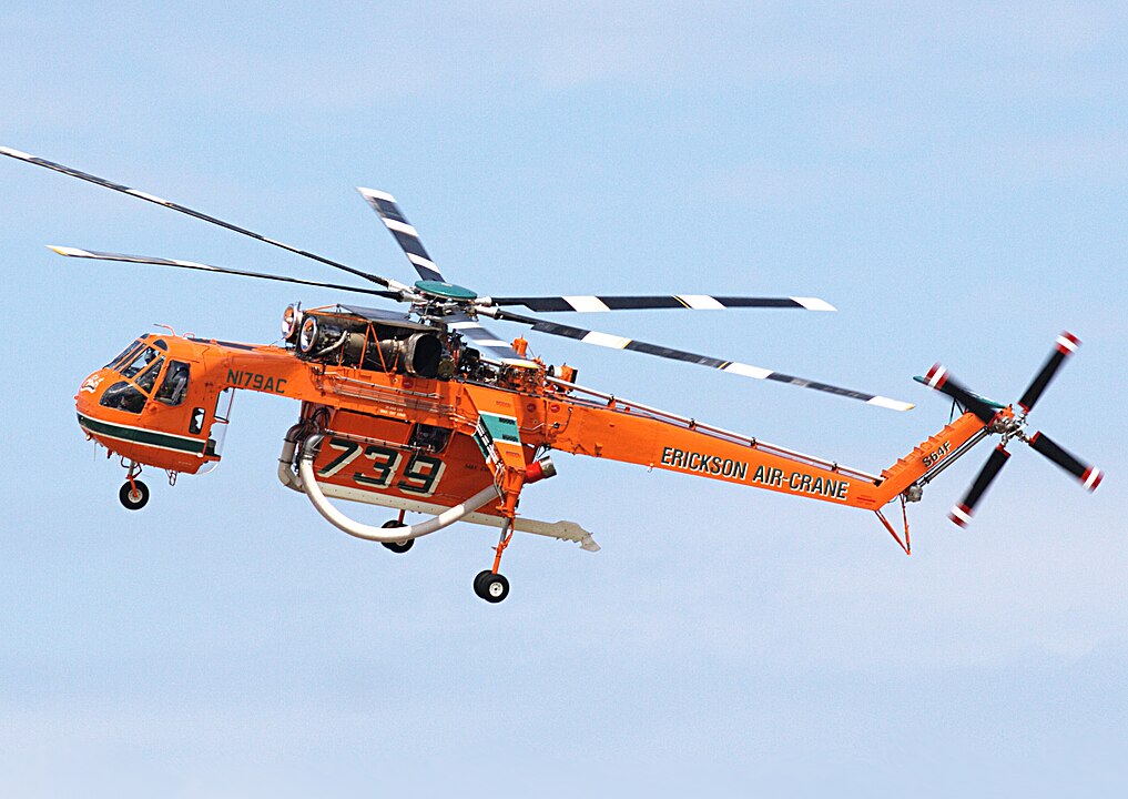 Today in Aviation History: First Flight of the Sikorsky CH-54 Tarhe 14 1017px Air Crane Flickr Beige Alert cropped