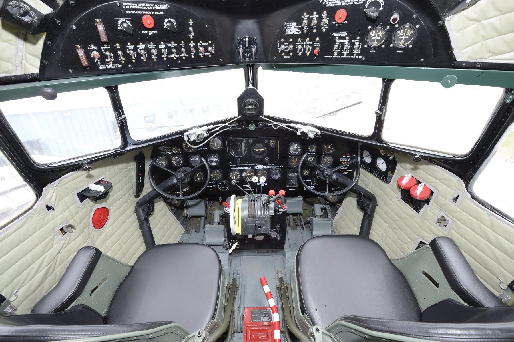 Greenwood Military Aviation Museum - An Undiscovered Gem 13 The immaculately restored Dakota's cockpit. One can easily see how it took 8 years to get the aircraft looking like this! (GMAM photo)
