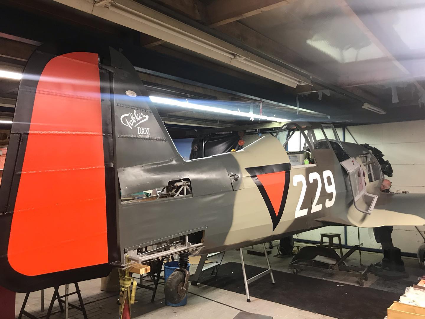 Dutch Fokker D.XXI - Resurrection Update - July, 2020 10 105859551 556330208379620 8850554482242819032 o