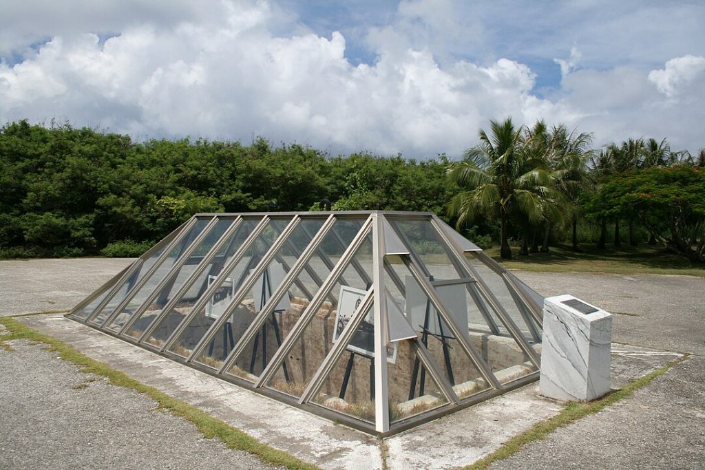 Tinian’s Historic WWII Airfield Undergoing Major Reconstruction 16 1080px No. 1 Atomic Bomb loading pit North Field Tinian 27 August 2008