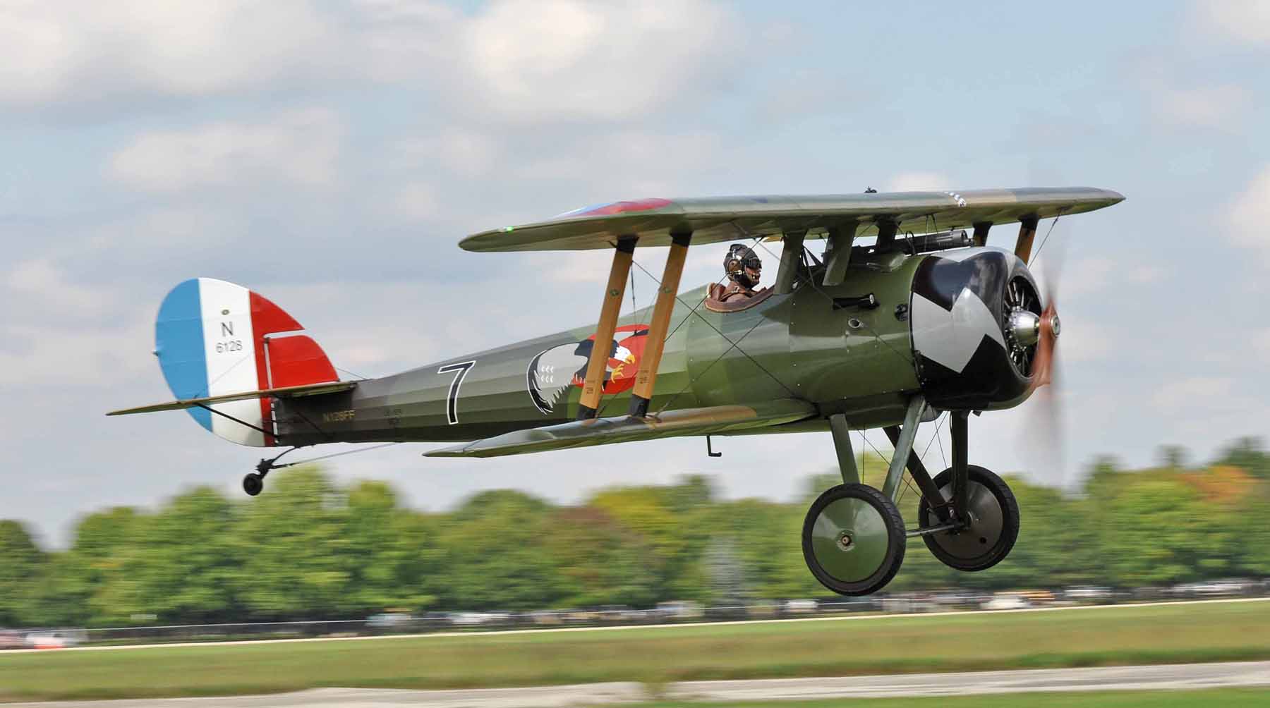 World War I Drama Coming to the National Museum of the U.S. Air Force 11 World War I aircraft took to the skies during the World War I Dawn Patrol Rendezvous from Sept. 23-25, 2011, at the National Museum of the U.S. Air Force. (Photo courtesy of Bob Punch)