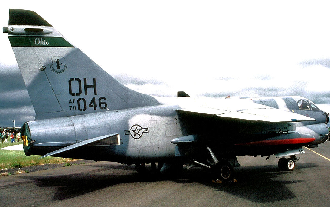 Retired LTV Corsair II Still Earning Her Keep .... 17 112th Fighter Squadron Ling Temco Vought A 7D 9 CV Corsair II 70 1046