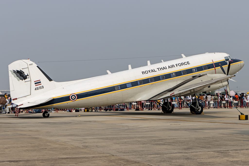 Basler BT-67 Flying Display at Thailand’s Children’s Day 2025 10 11 RTAF BT 67 46159 20200111 DMK