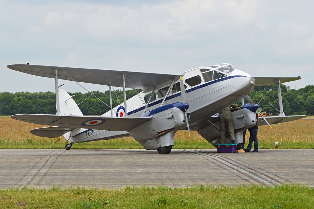 Art Deco Flying from Cambridgeshire: Duxford in a DH Rapide 12 1200px DH89A Dragon Rapide TX310 G AIDL 9208988698