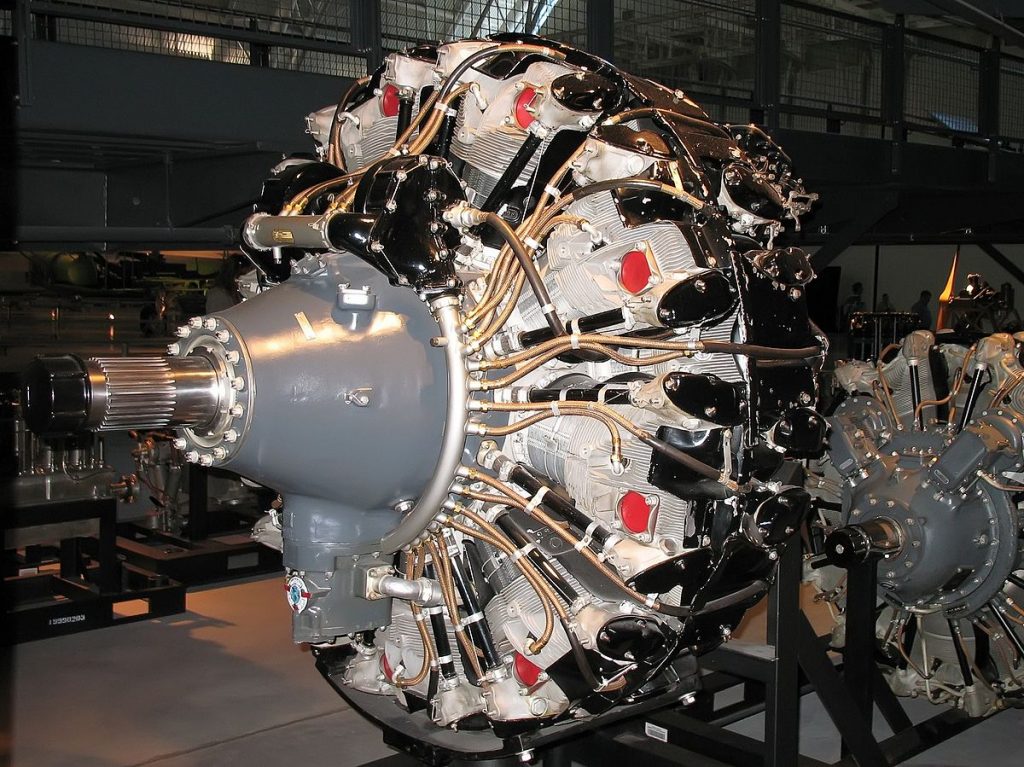Tinker Celebrates 75 Years: Wright R3350 Radial Engine Profile 11 1200px Wright Cyclone GR 3350 1