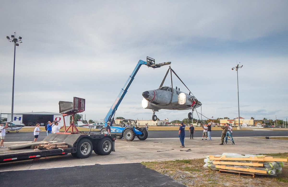 138th Aviation Company Memorial Kickstarter Campaign 13 Unloading the Ute at Orlando Executive Airport. (photo via Andrew Rodriguez)