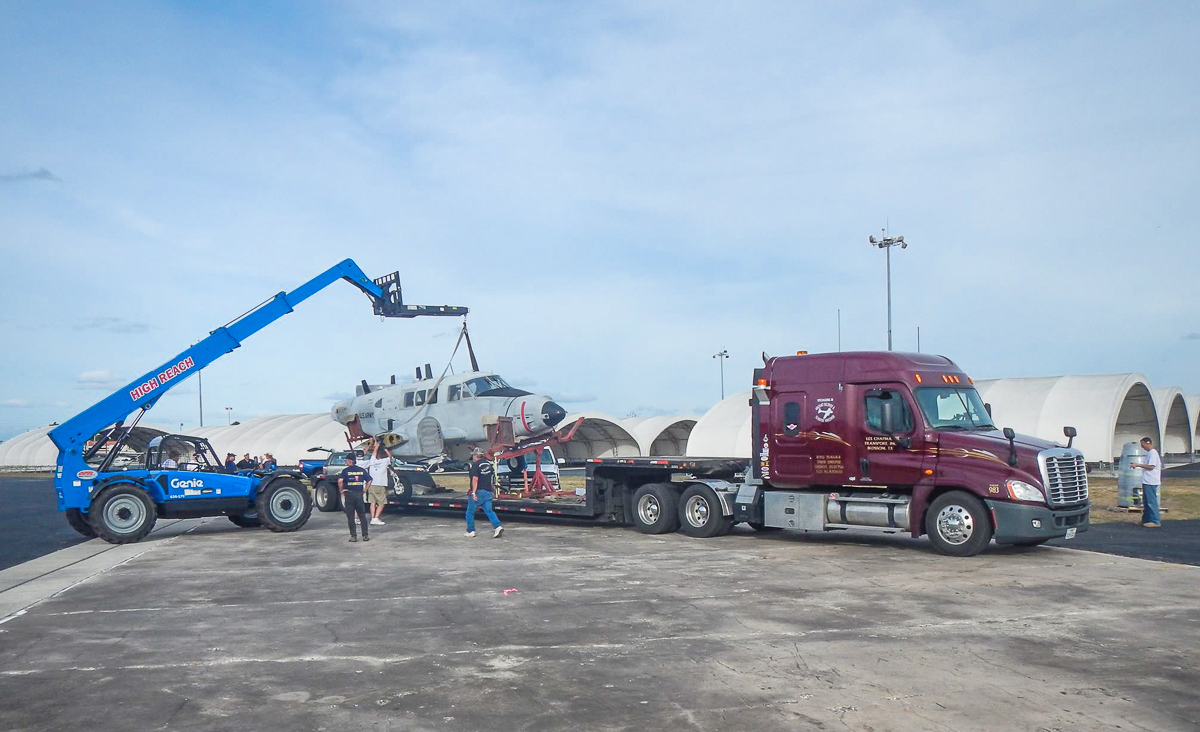 138th Aviation Company Memorial Kickstarter Campaign 12 Unloading the Ute at Orlando Executive Airport. (photo via Andrew Rodriguez)