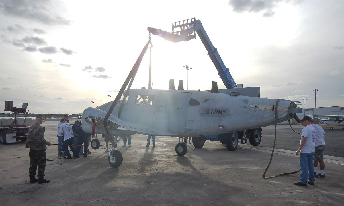 138th Aviation Company Memorial Kickstarter Campaign 14 Safely on the ground again at Orlando Executive Airport. (photo via Andrew Rodriguez)