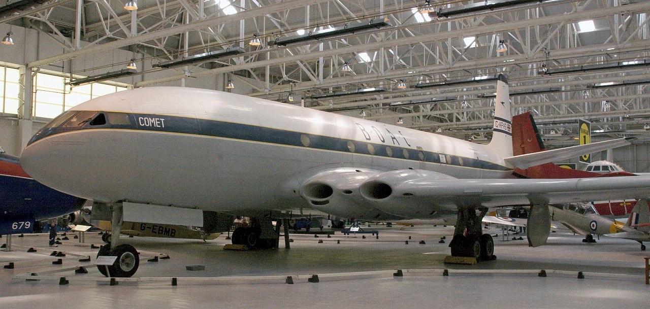Last Surviving Short-Fuselage de Havilland Comet 1XB Transferred from RAF Museum Midlands to South Wales Aviation Museum 12 1280px De Havilland Comet RAF Museum Cosford