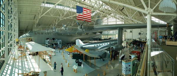 What Future For The Evergreen Aviation Museum? 10 90° panorama of the Hughes H-4 Hercules as currently seen in the Evergreen Aviation & Space Museum. Photo by Gregg M. Erickson