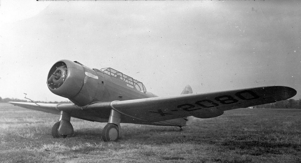 Today in Aviation History: First Flight of the North American AT-6 Texan 11 1280px North American NA 16 prototype NX2080