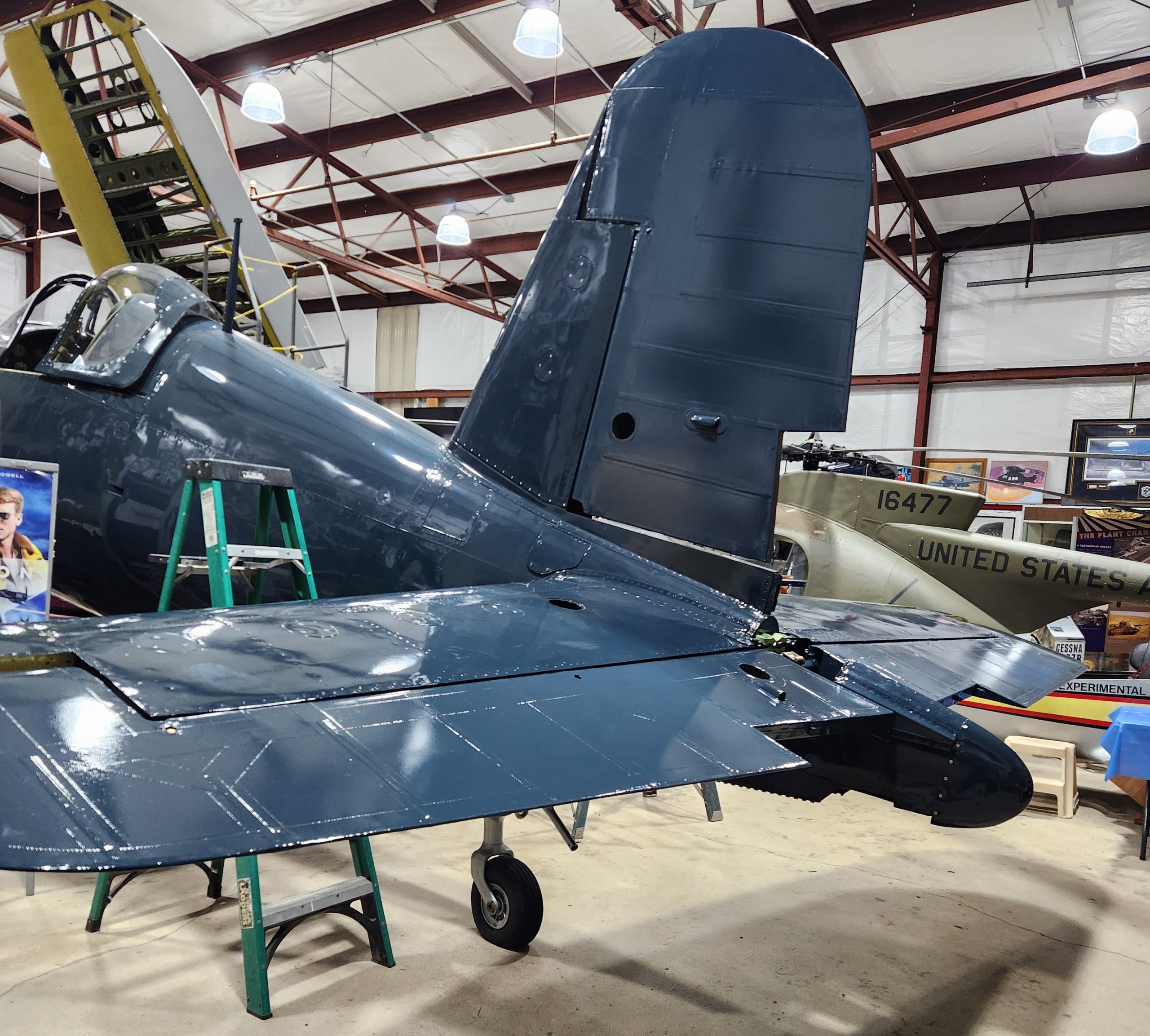 Rebirth of FG-1D Corsair 92460 26 12 CASC Corsair Mark Corvino RudderPaint 85218 scaled