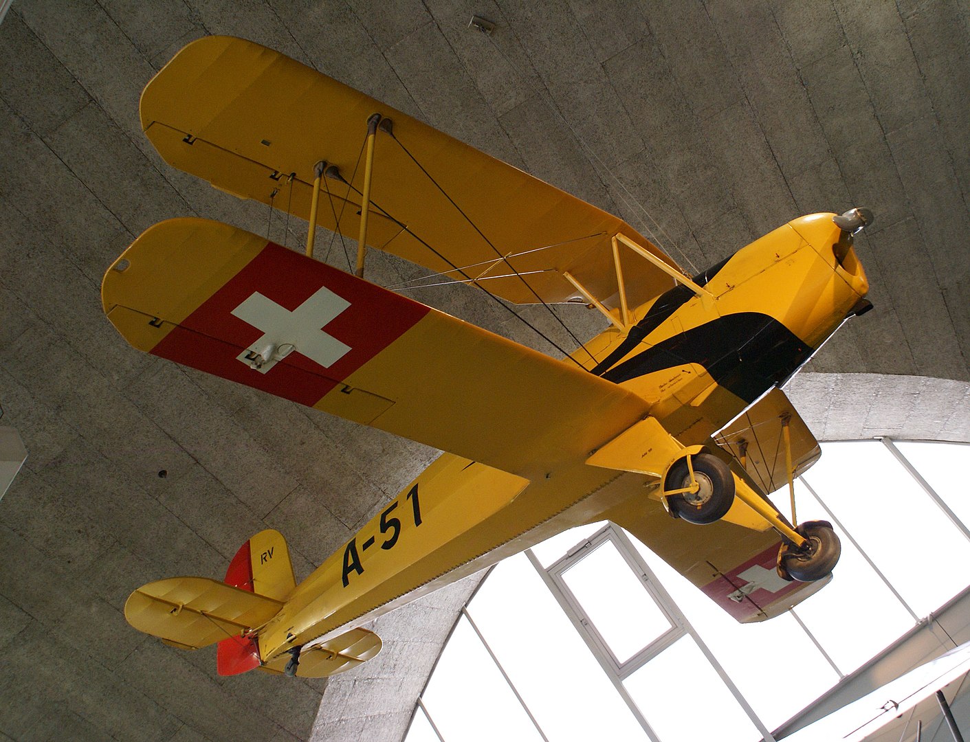 List of Affordable Warbirds 24 1411px Swiss Air Force Bücker Bü 131 seen from below