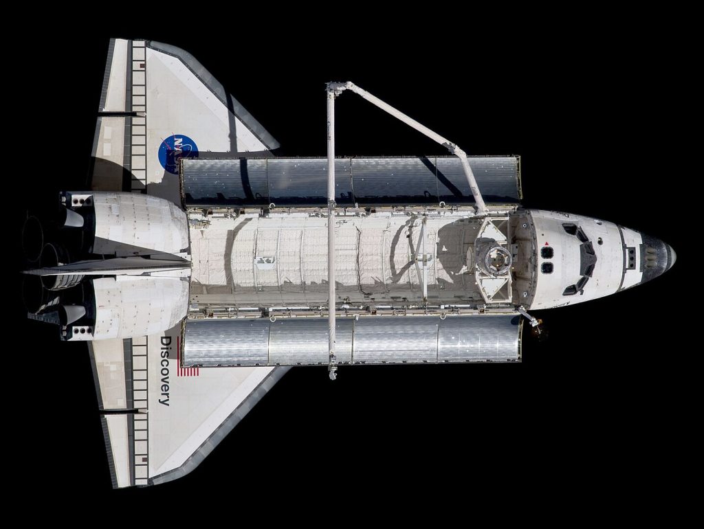 Come and Take It! Why the Space Shuttle Discovery Should Stay at the Smithsonian 15 1437px STS 133 Space Shuttle Discovery after undocking 3 cropped