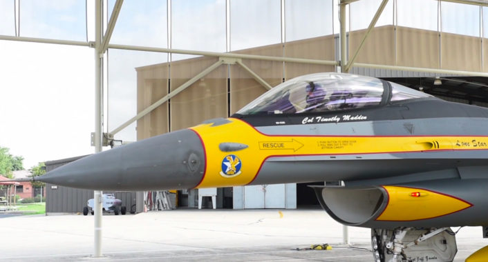 Texas ANG F-16 Wears Retro Thunderbolt Warpaint 11 149th-FW-nose-706x380