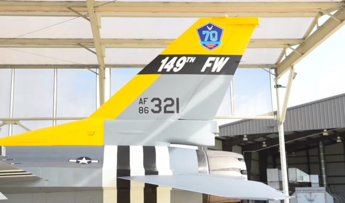 Texas ANG F-16 Wears Retro Thunderbolt Warpaint 12 149th-FW-special-tail-706x417