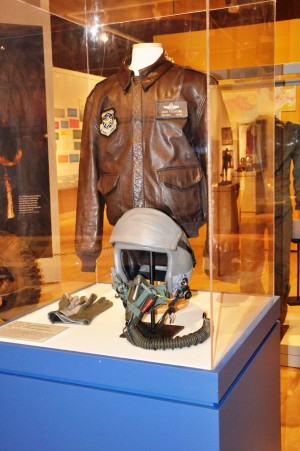 New Exhibit at The New York State Military Museum Tells the Story of The New York Air National Guard 12 The flying jacket and helmet used by Maj. Gen. John Fenimore, a commander of the 109th Airlift Wing, which flies missions to Antarctica, and later the adjutant general of New York from1995 to 2001, is among the exhibits in "Ever Upward: The History of the New York Air National Guard" show which opened at the New York State Military Museum in Saratoga Springs, N.Y., on Friday, Nov. 20. The exhibit includes photographs and artifacts to tell the story of the 5,600-member New York Air National Guard, the largest in the United States. The museum is managed by the New York State Divison of Military and Naval Affairs. (U.S. Army National Guard photo by Sgt. Major Corine Lombardo/Released)