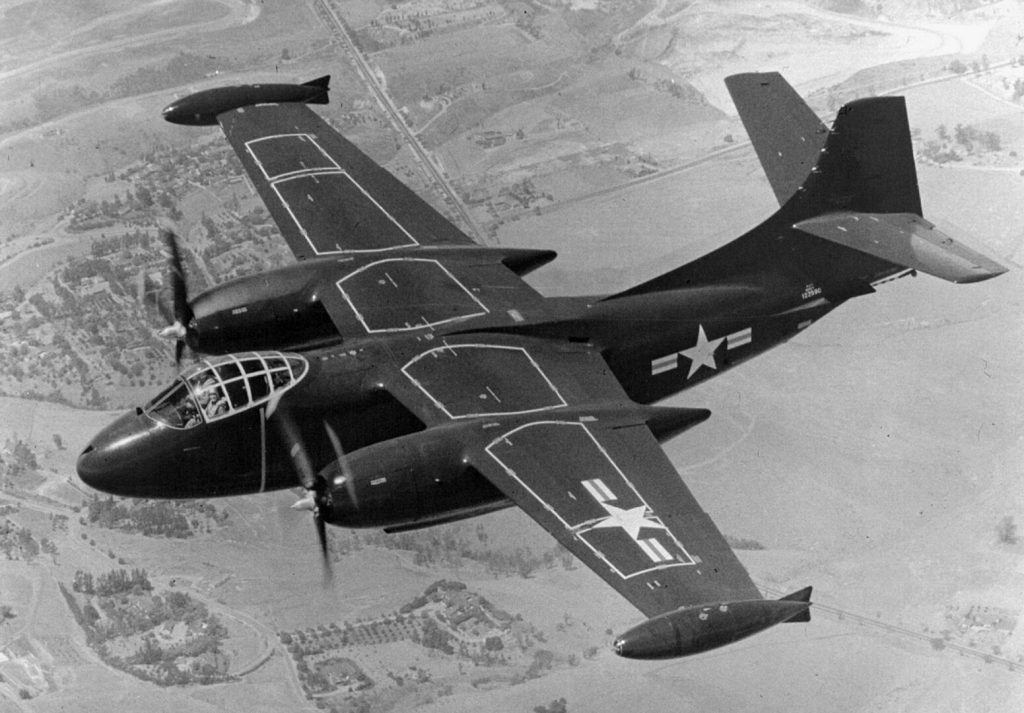 Today in Aviation History: First Flight of the North American AJ Savage 11 1551px AJ 1 in flight over California 1950