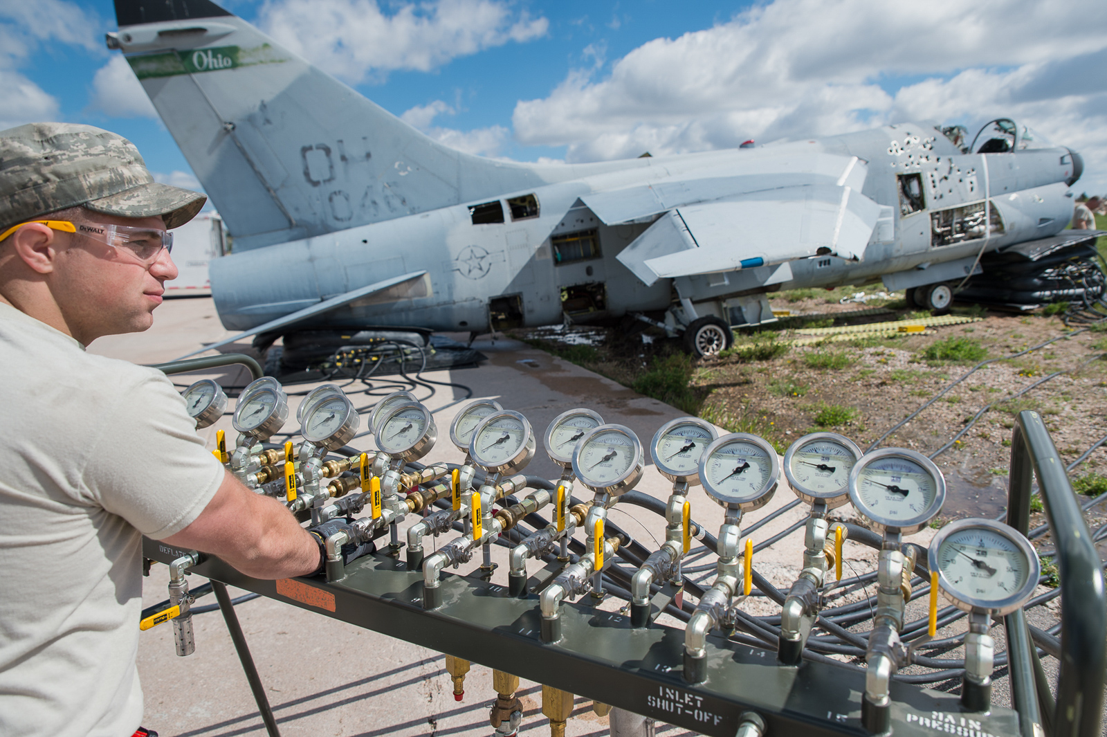 Retired LTV Corsair II Still Earning Her Keep .... 13 170511 Z PA223 1012