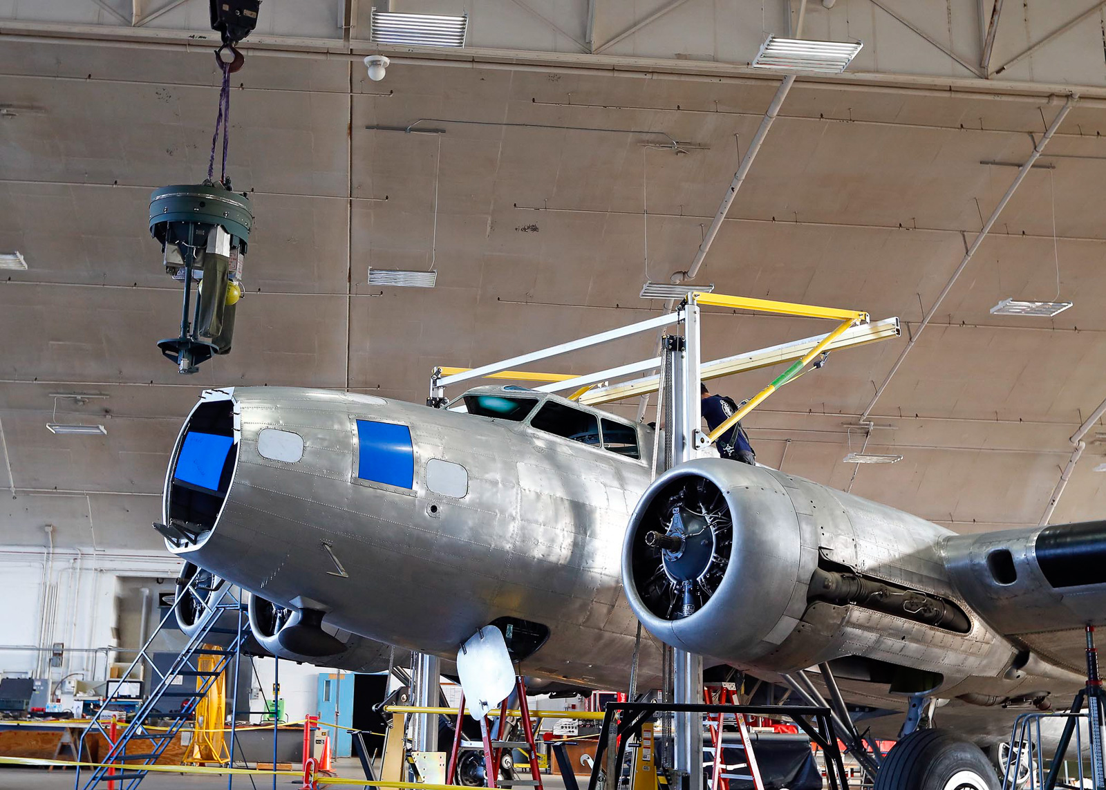 Memphis Belle Restoration Report and Exhibit Plans at NMUSAF 13 170816 F IO108 005