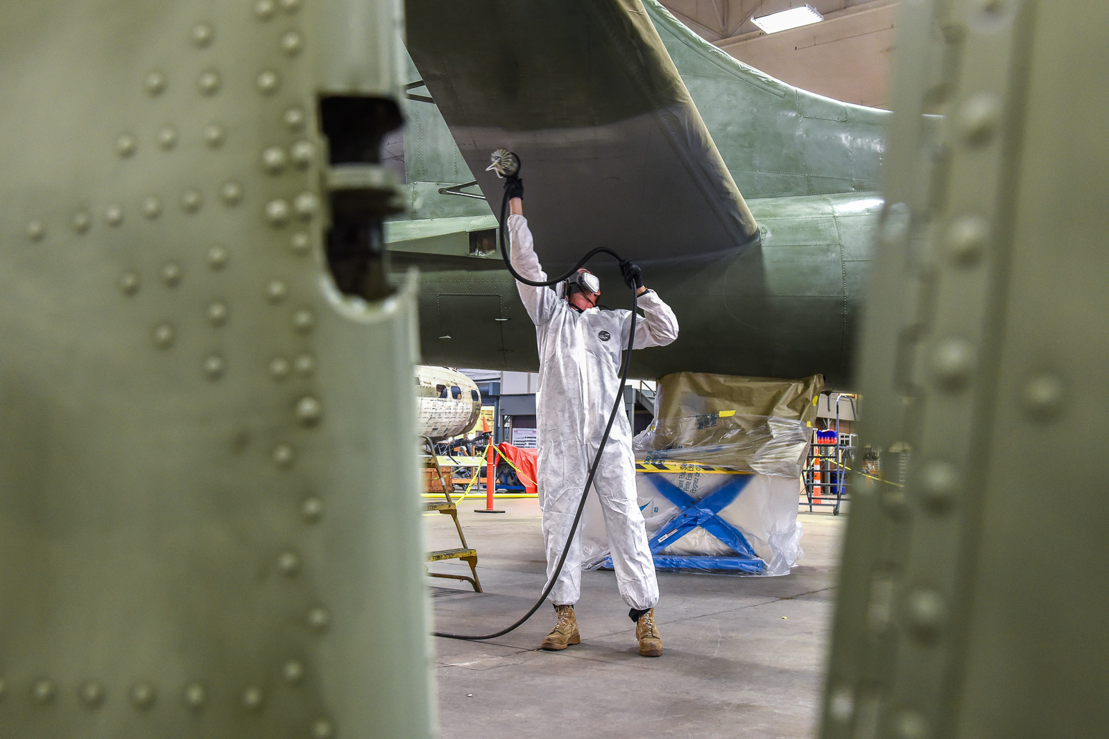 Memphis Belle Restoration Report and Exhibit Plans at NMUSAF 18 171101 F IO108 001