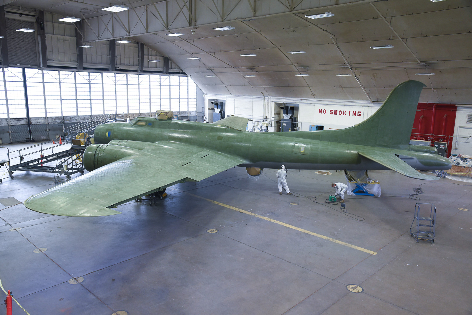 Memphis Belle Restoration Report and Exhibit Plans at NMUSAF 14 171102 F IO108 001