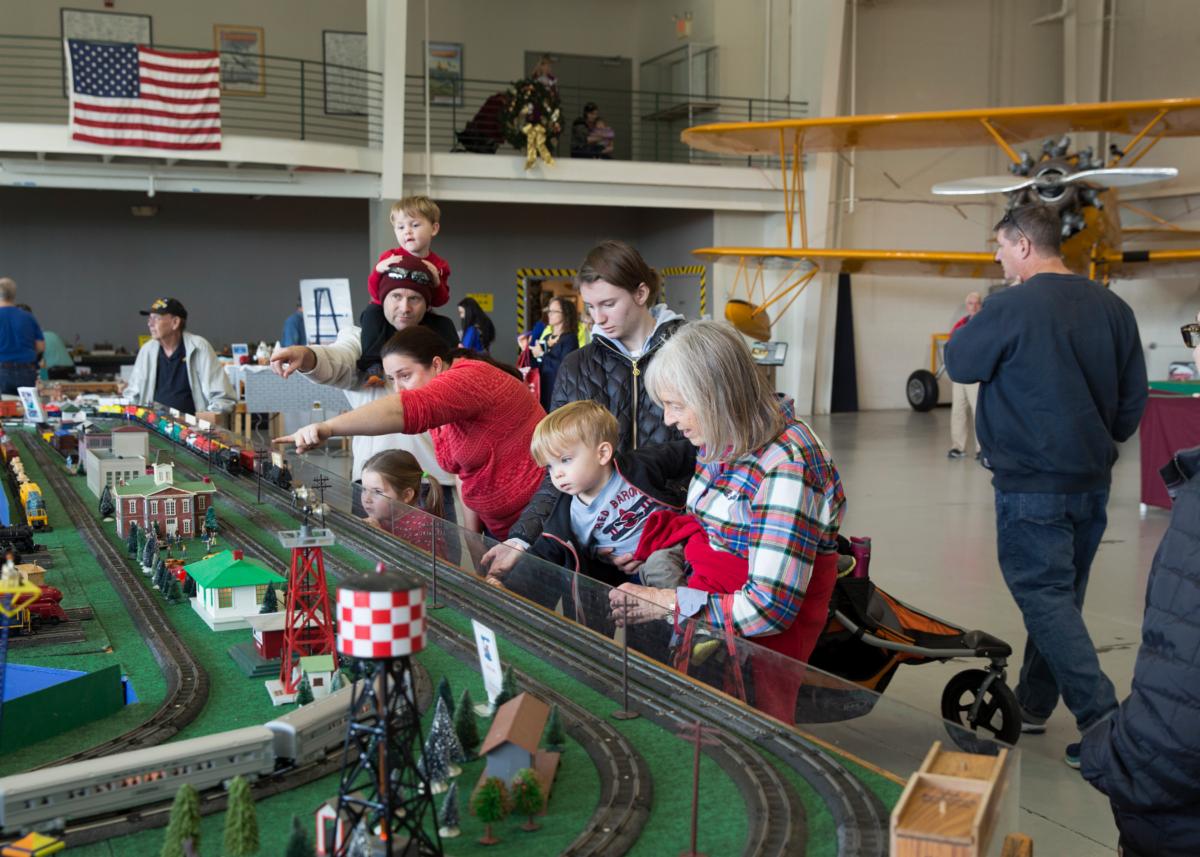 Planes, Trains & Santa! at Military Aviation Museum on Thanksgiving Weekend 10 171124 5724 PlanesTrains Santa