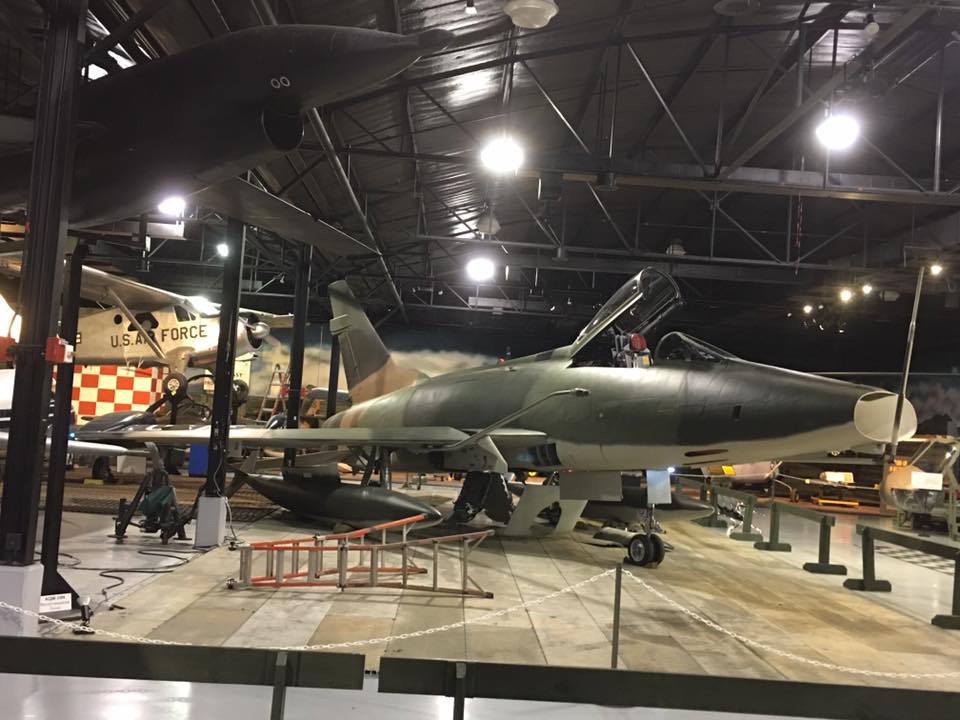 Museum of Aviation F-100 Super Sabre Goes on Display 11 (photo by Aaron Robinson)