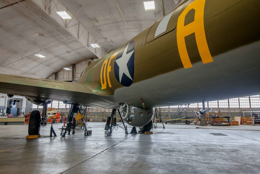 Big Plans Underway For The B-17 Memphis Belle⢠Exhibit at the National Museum of the U.S. Air Force 11 180104 F IO108 017