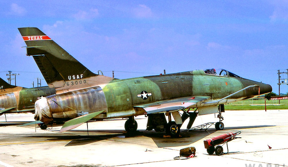 Lone Star Heritage 10 182d Tactical Fighter Squadron North American F 100D 65 NA Super Sabre 56 3000