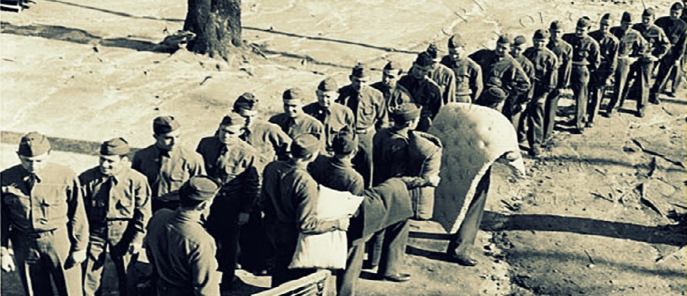 WWII P-51 Pilot Recalls Being Shot Down in Combat 13 1942 ft mcpherson induction