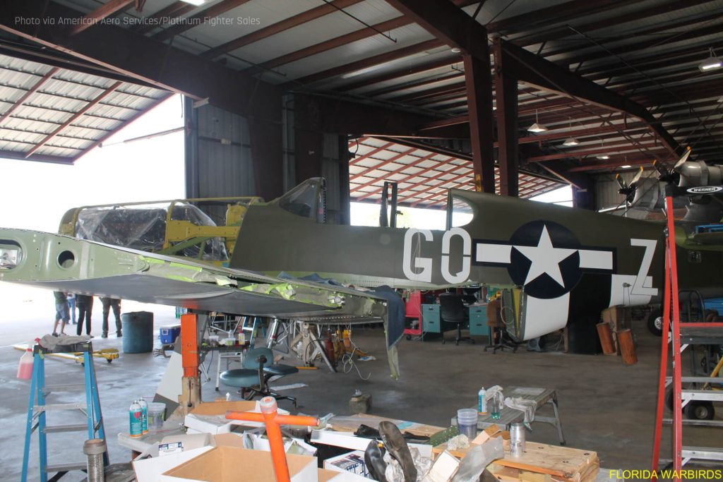 American Aero Services Completes Stunning Restoration of Combat Veteran 1943 P-51C Mustang 17 1943 North American TP 51C American aero services