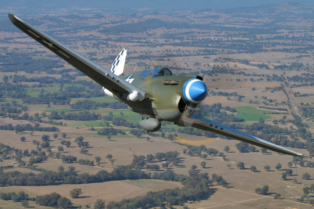 WWII Combat P-40N Warhawk That Shot Down Japanese Aircraft Listed For Sale 12 1943 P 40N 5 CU AC3Q8467