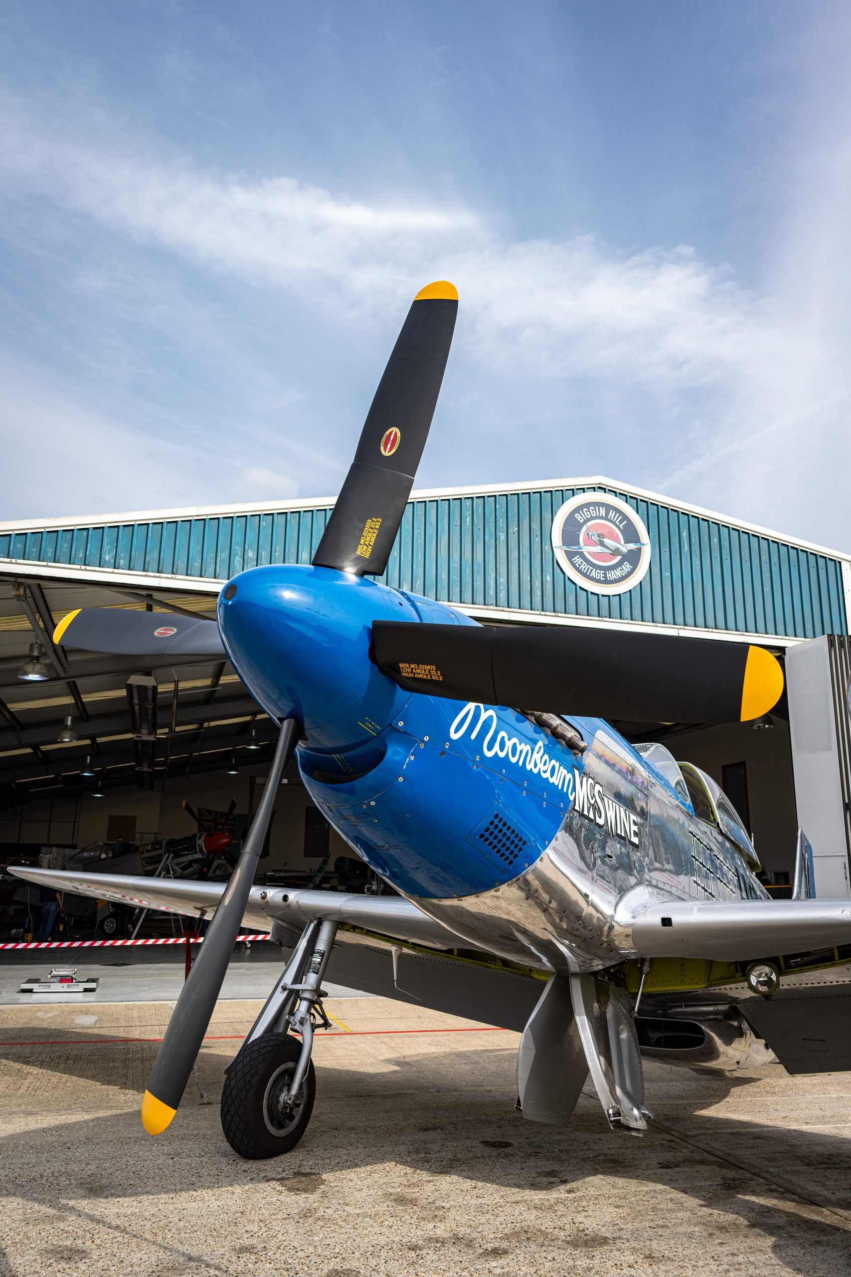 P-51 Mustang ‘Moonbeam McSwine’ Joins Flyaspitfire.com Fleet for Experience Flights 14 1944 P 51 Mustang ‘Moonbeam McSwine joins the Biggin Hill fleet Flyaspitfire.com