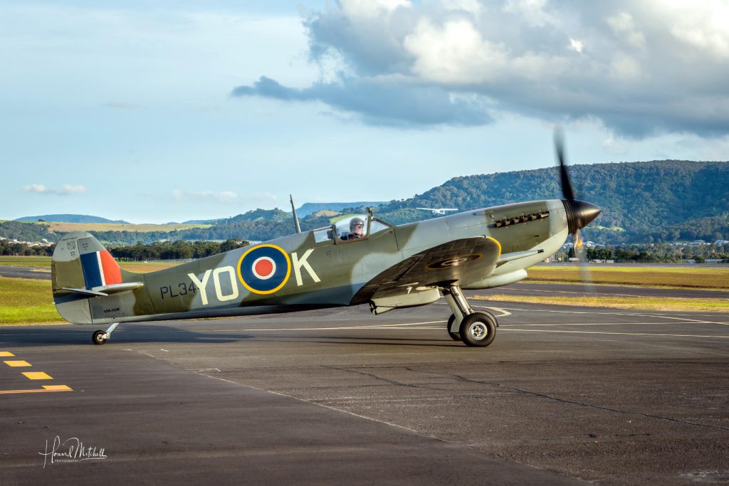 Platinum Fighter Sales Lists WWII Combat Veteran Spitfire IX PL344 10 1944 Spitfire Mk IXe PL344 Right Side